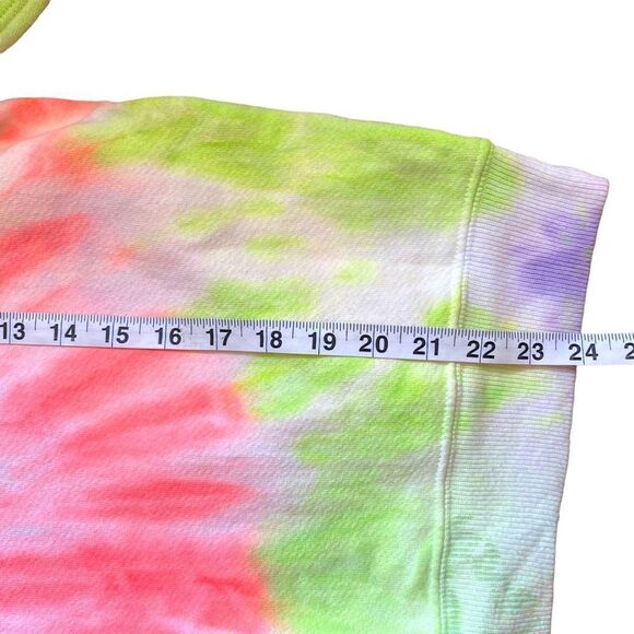 Re/done Tie Dye Cotton Jersey Sweatshirt - Picture 12 of 12
